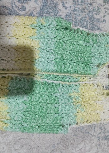 Kız Çocuk Nakışlı Örgü Süveter - Görsel 2