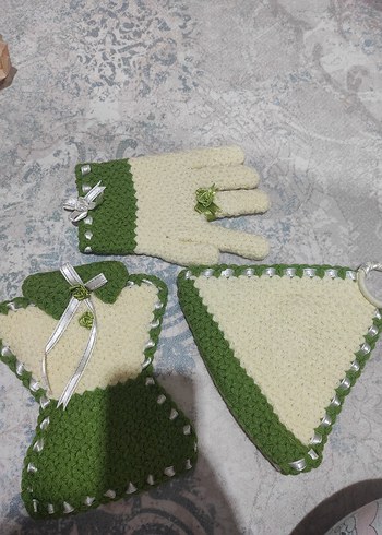 Renkli Örgü Banyo Süngerleri - Görsel 3