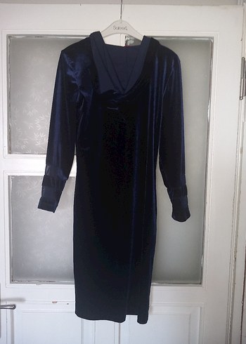 Zara kadife mini elbise
