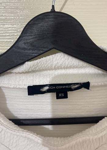 Beyaz Yüksek Yakalı Uzun Kollu Triko - Görsel 2