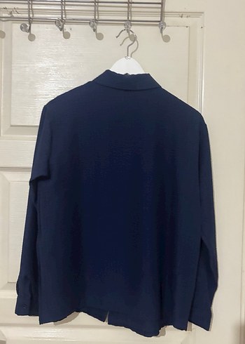 Lacivert gömlek - Görsel 3