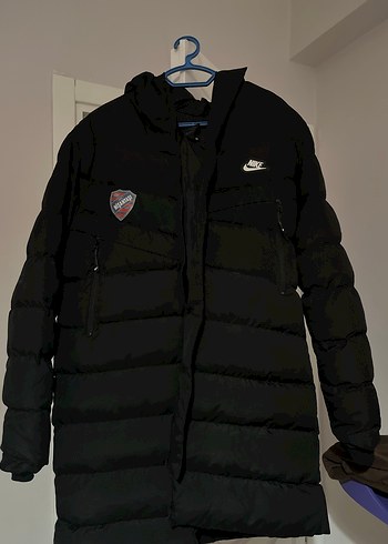 Siyah Fermuarlı Kadın Midi Kış Montu - Görsel 2