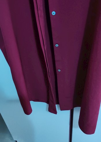 Bordo Sıfır Kollu Tunik - Görsel 4