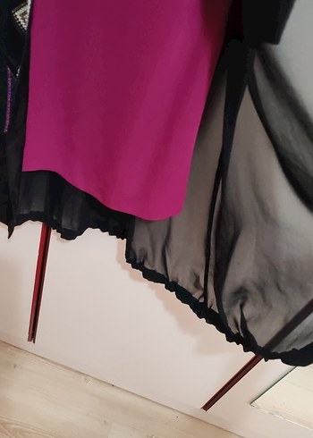 Siyah Uzun Kollu Bohem Salaş Tunik - Görsel 5