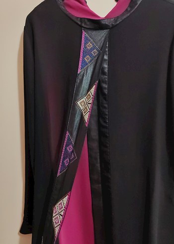 Siyah Uzun Kollu Bohem Salaş Tunik - Görsel 7