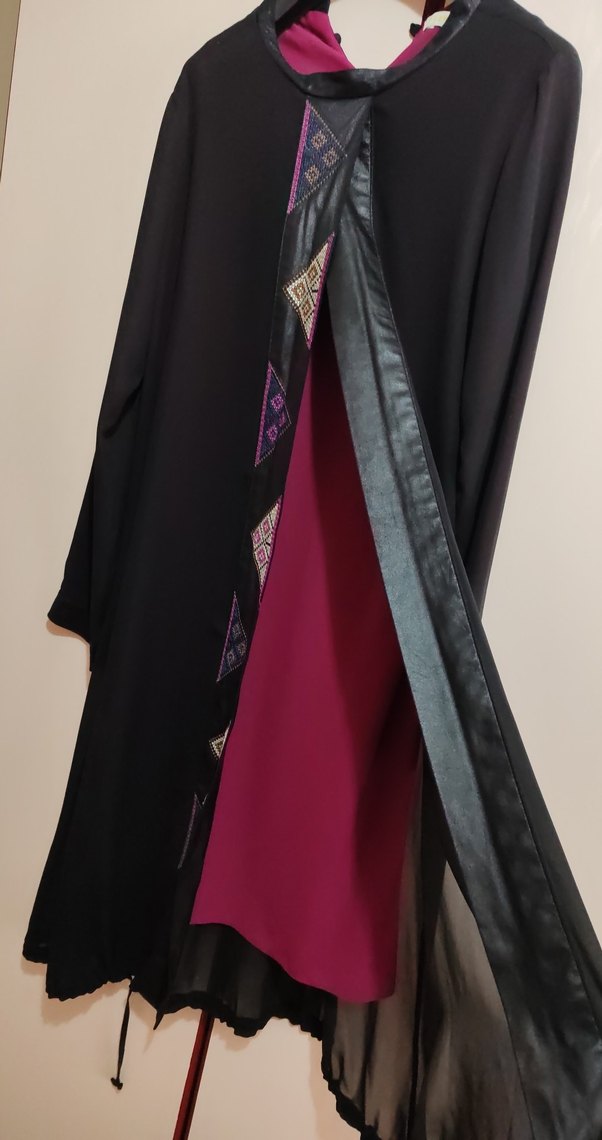 Siyah Uzun Kollu Bohem Salaş Tunik - Görsel 4