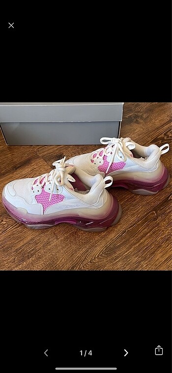 Balenciaga kadın pembe sneakers