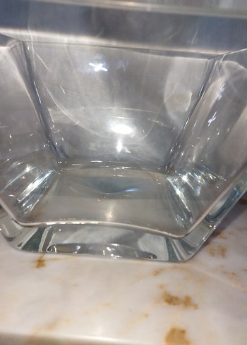 Parlak Beyaz Cam Vazo - Görsel 5