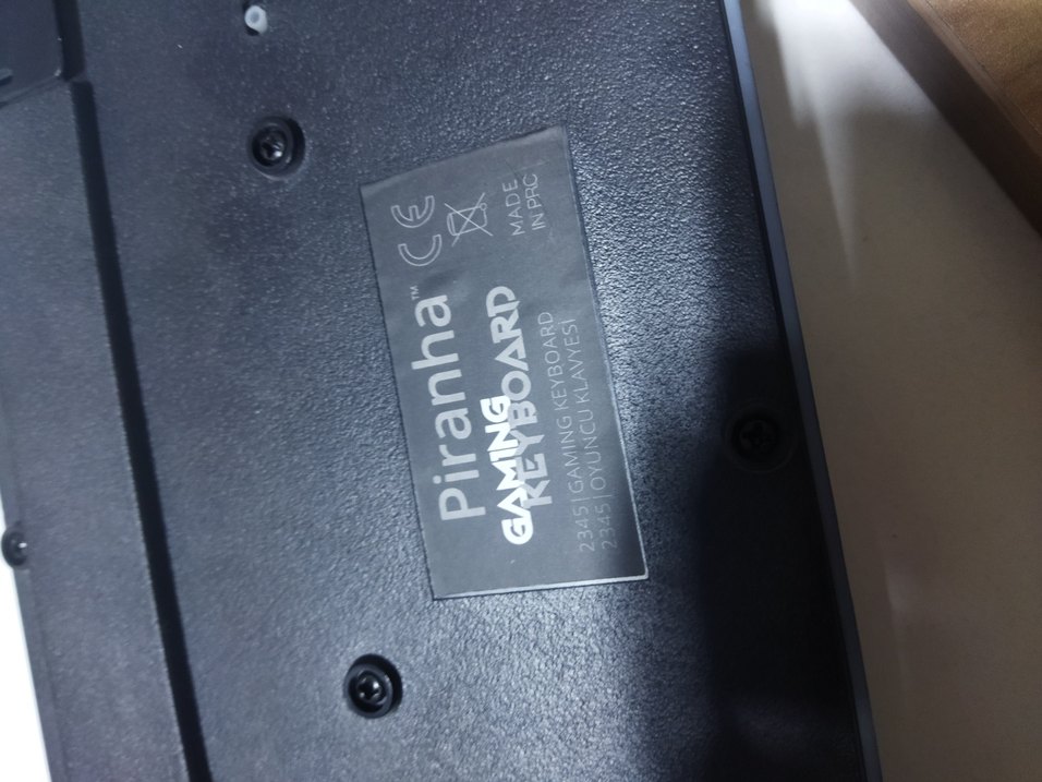 Piranha oyuncu klavyesi - Görsel 3