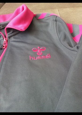Hummel Hummel Gri sıklemen eşofman takımı