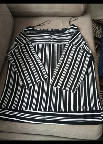 Zebra Desenli Siyah Uzun Kollu Bluz journey