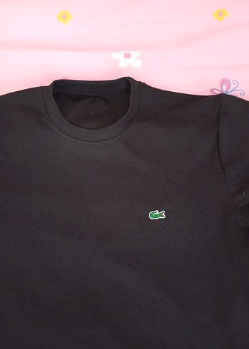 Lacoste Siyah Erkek Kısa Kollu Tişört - Görsel 3