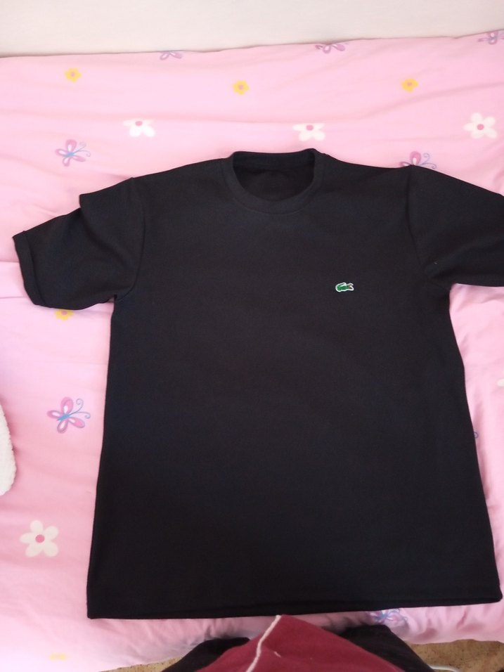 Lacoste Siyah Erkek Kısa Kollu Tişört - Görsel 2