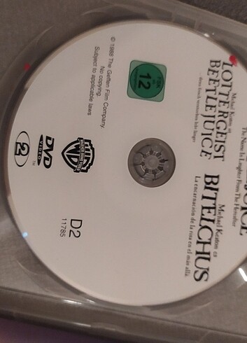 Beetlejuice dvd