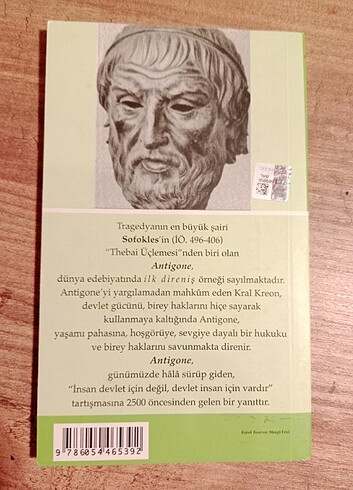 Antigone tiyatro kitap