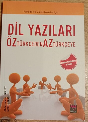 Dil yazıları kitap 