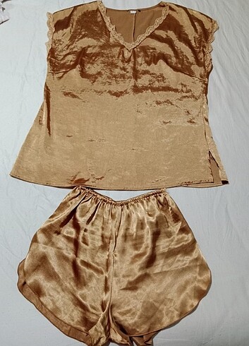 Saten pijama takımı 