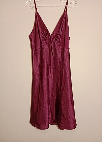 Bordo gecelik