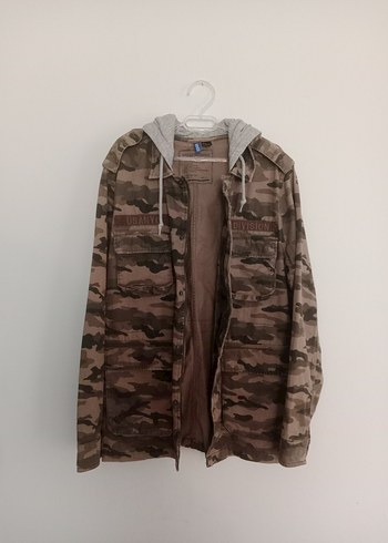 Erkek Kamuflaj Düğmeli Ceket - Görsel 5