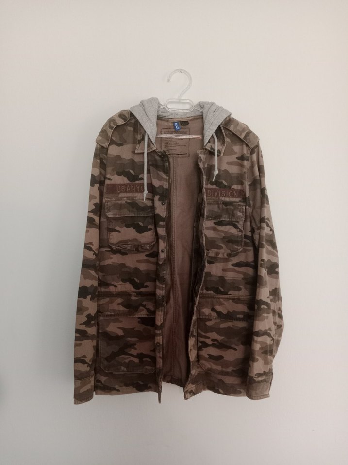 Erkek Kamuflaj Düğmeli Ceket - Görsel 5