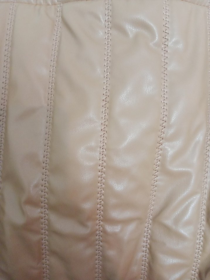 Kahverengi Deri Fermuarlı Kadın Çanta - Görsel 2