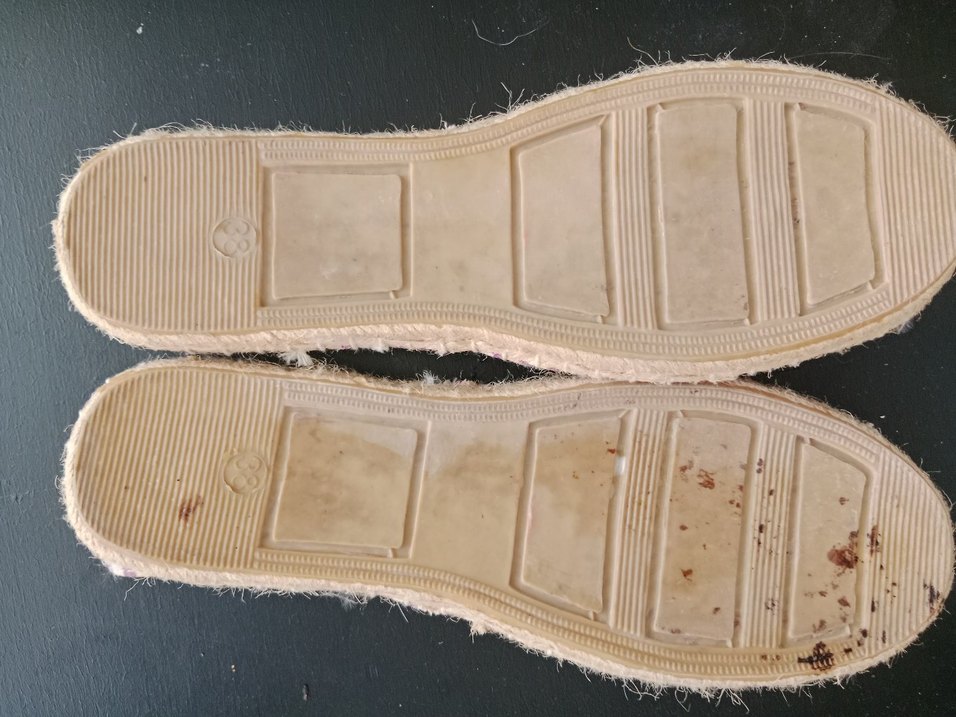 Mor Çizgili Bohem Kadın Espadril - Görsel 4