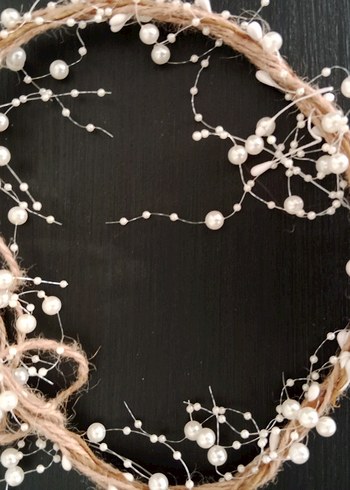 Accessorize Boncuklu Bej Bohem Saç Aksesuarı