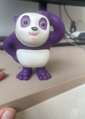 Mor Panda Figür Aksiyon Oyuncak