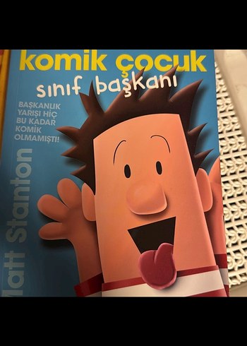 Komik Çocuk Sınıf Başkanı Çocuk Kitabı