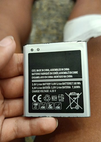 REZ 2000mAh Batarya çalışıp çalışmadığı bilinmiyor - Görsel 2