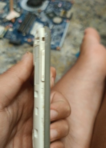 Beyaz Samsung Android Telefon bataryasız - Görsel 3