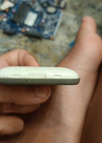 Beyaz Samsung Android Telefon bataryasız - Görsel 6