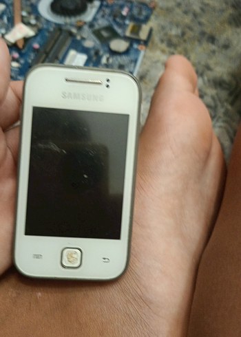 Beyaz Samsung Android Telefon bataryasız - Görsel 8