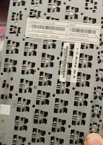 laptop klavye marka ve çalışıp çalışmadığı bilinmiyor - Görsel 3