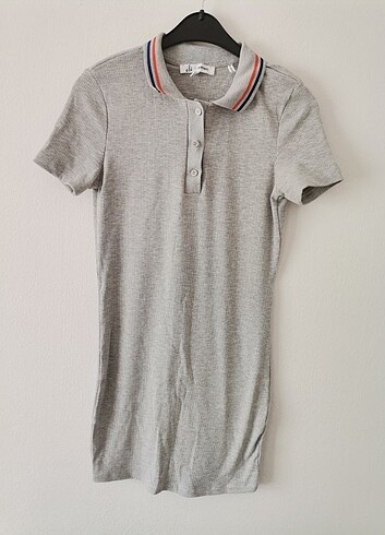 Polo yaka elbise