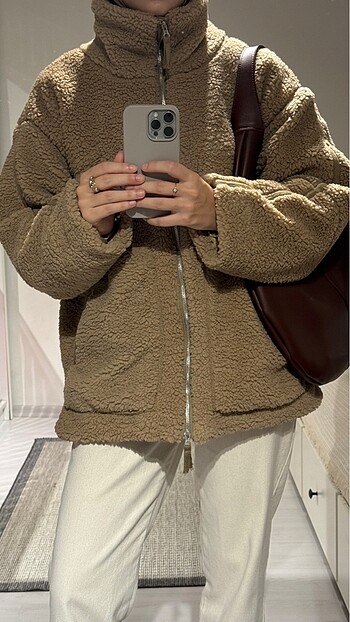 Peluş mont