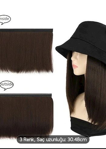 Peruk şapkalı - Görsel 3