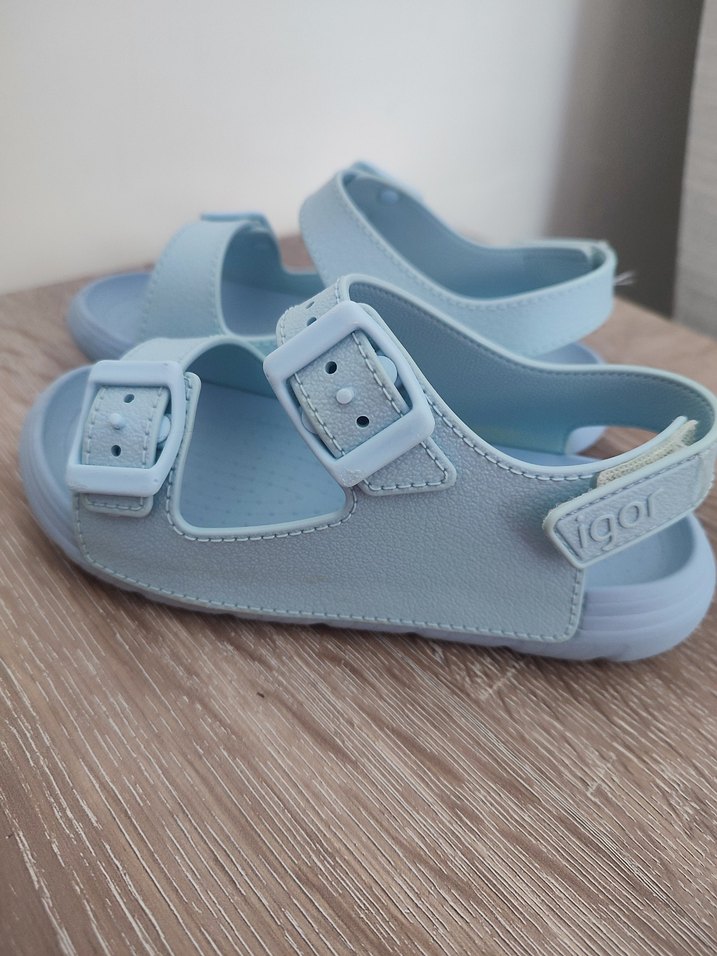 Mavi Tokalı Erkek/Kız Çocuk Sandalet - Görsel 4