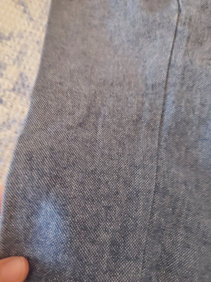 Keten mavi pantolon - Görsel 2