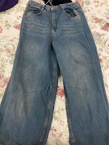 Diğer Yüksek bel bağlamalı Mom jean