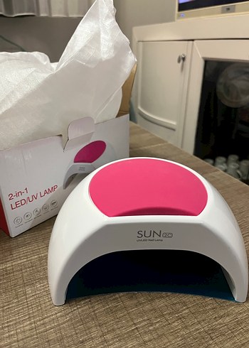 SUN 2'si 1 Arada Pembe LED/UV Lamba - Görsel 2