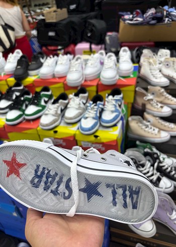Converse Gri Converse All Star Kadın Sneakers