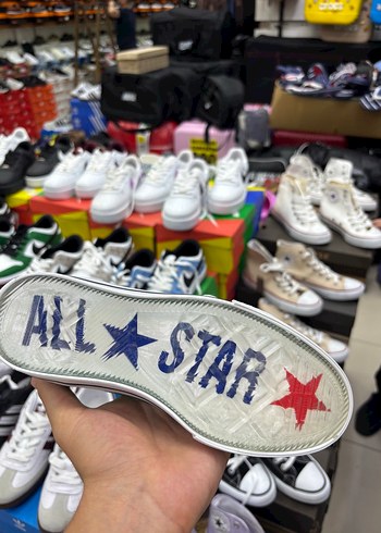 Converse Yeşil Yüksek Tabanlı Kadın Spor Ayakkabı