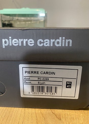 Pierre Cardin damat Siyah Deri Ev Terliği - Görsel 2