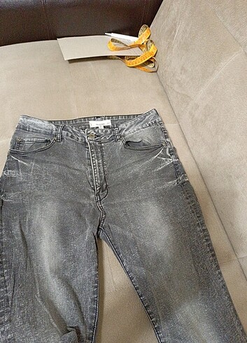 30 Beden gri Renk Erkek jean