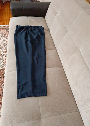Lacivert Kadın Kumaş Pantolon