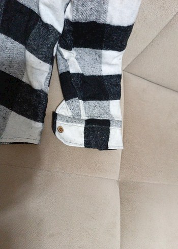 Gri Ekose Pamuklu Erkek Gömlek - Görsel 7