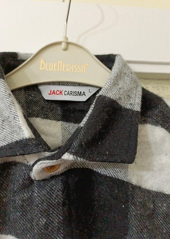 Gri Ekose Pamuklu Erkek Gömlek - Görsel 2