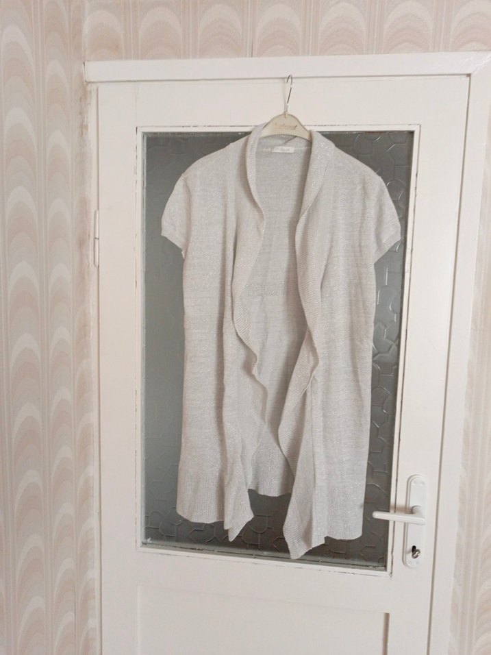 simli bayan yeleği - Görsel 2