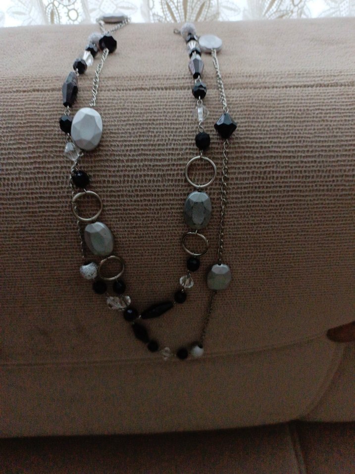 Uzun Boncuklu Bohem Kadın Kolyesi - Görsel 3